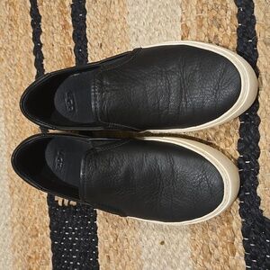 UGG Jass Black Slip-On Sneakers, VGUC, 7.5, Comfort, Platform Sole,